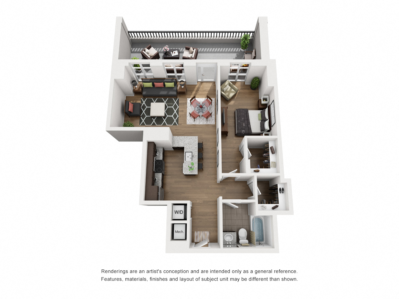 Suite A Floorplan